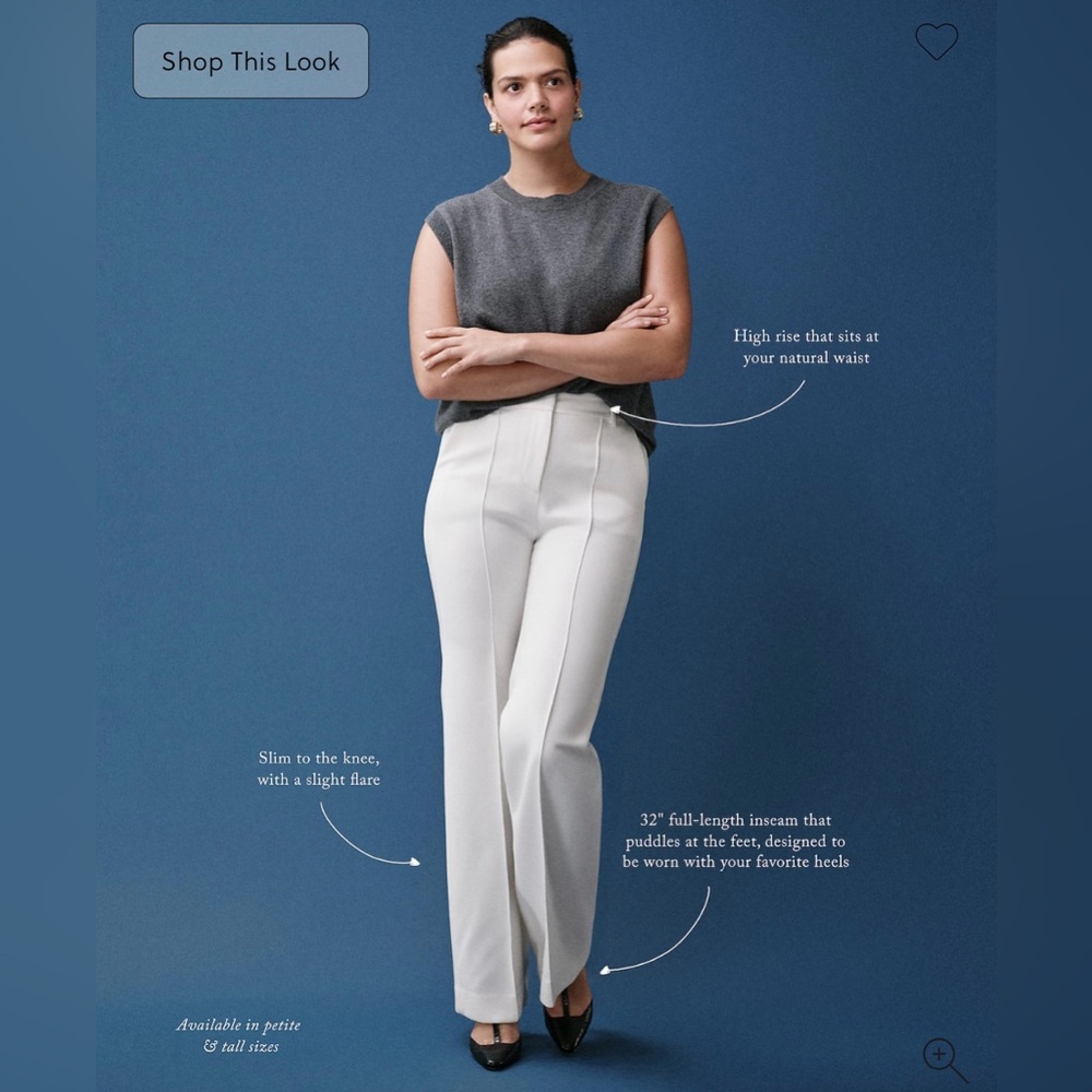 J.Crew Petite Natalia pant in four-season stretch - Picture 5 of 10